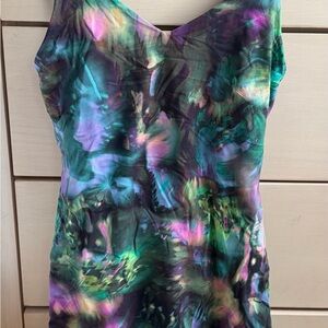 lululemon athletica Colorful Abstract Tennis Dress